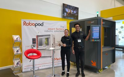 The Robopod Team exhibits at the Future of Automation Event